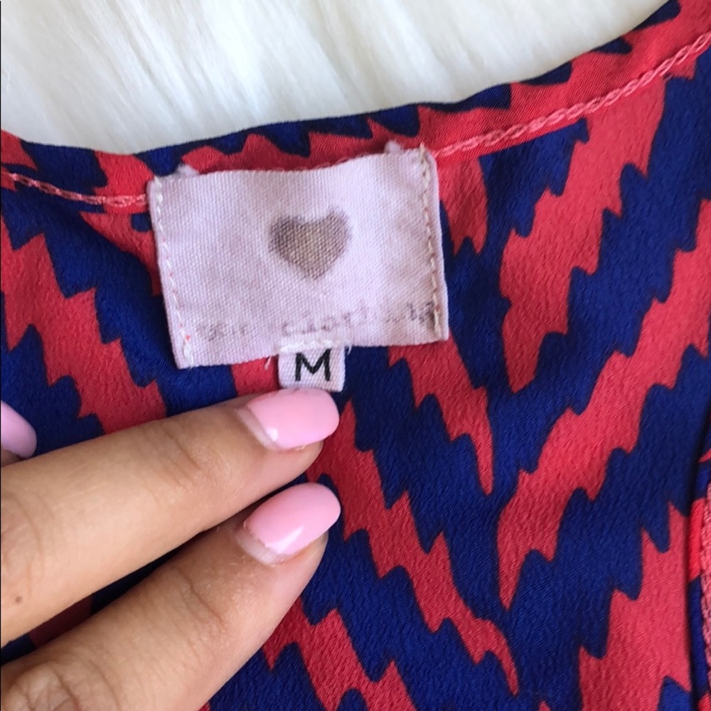 Red/Blue Top - Picture 3 of 6